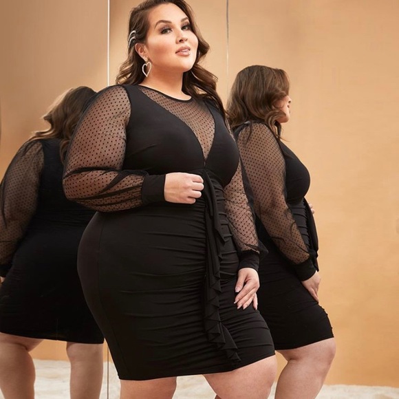 Fashion to Figure Dresses & Skirts - Sarah Rae x Ftf black dress